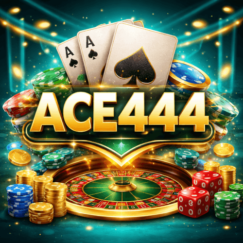 ACE444 gaming lobby with immersive slot titles card games and roulette style entertainment